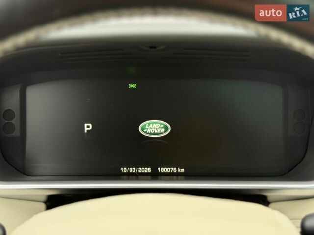 Черный Ленд Ровер Рендж Ровер, объемом двигателя 3 л и пробегом 179 тыс. км за 34900 $, фото 116 на Automoto.ua