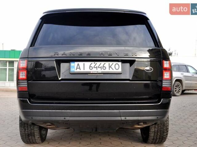 Черный Ленд Ровер Рендж Ровер, объемом двигателя 3 л и пробегом 110 тыс. км за 29500 $, фото 9 на Automoto.ua