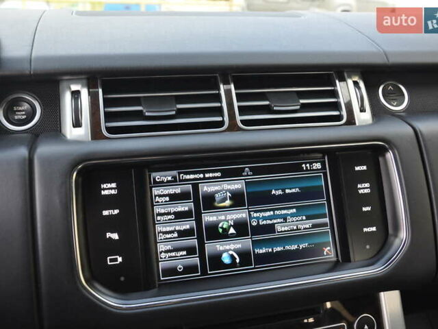 Черный Ленд Ровер Рендж Ровер, объемом двигателя 3 л и пробегом 110 тыс. км за 29500 $, фото 45 на Automoto.ua