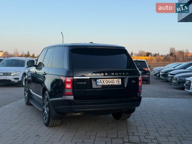 Черный Ленд Ровер Рендж Ровер, объемом двигателя 3 л и пробегом 190 тыс. км за 34888 $, фото 8 на Automoto.ua