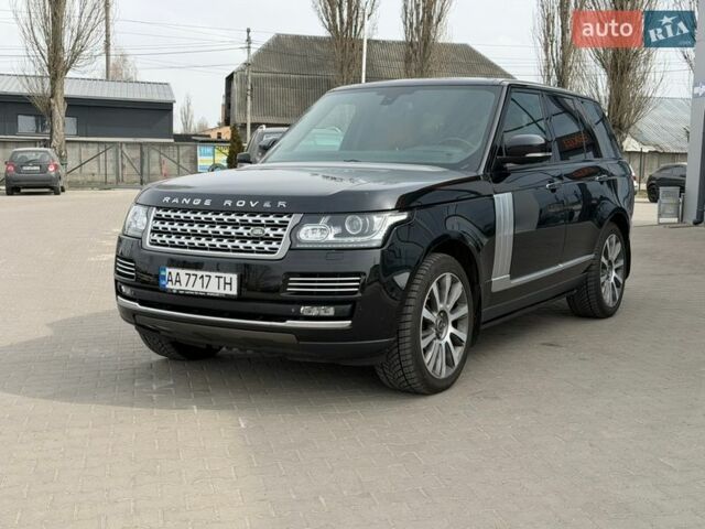 Черный Ленд Ровер Рендж Ровер, объемом двигателя 4.37 л и пробегом 112 тыс. км за 49999 $, фото 3 на Automoto.ua
