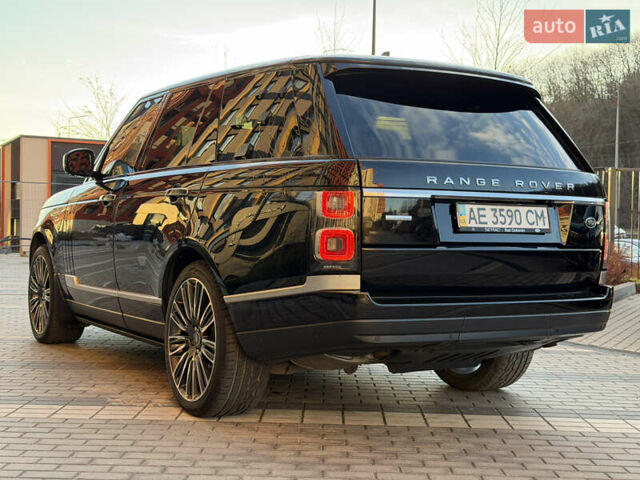 Черный Ленд Ровер Рендж Ровер, объемом двигателя 4.37 л и пробегом 112 тыс. км за 54900 $, фото 10 на Automoto.ua