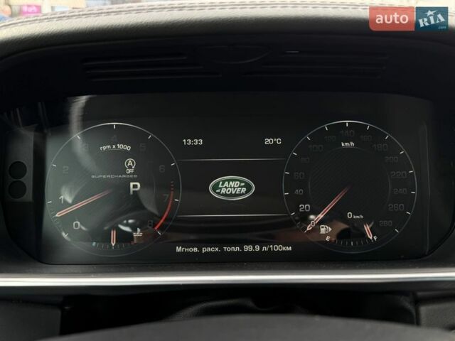 Чорний Ленд Ровер Рендж Ровер, об'ємом двигуна 5 л та пробігом 140 тис. км за 35990 $, фото 26 на Automoto.ua