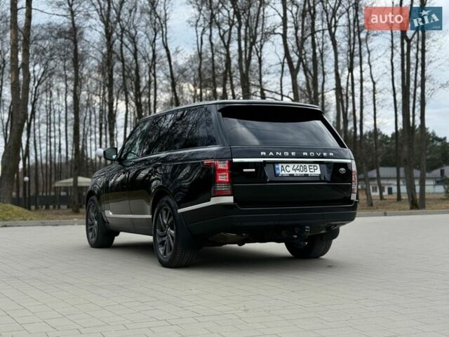 Черный Ленд Ровер Рендж Ровер, объемом двигателя 3 л и пробегом 179 тыс. км за 34900 $, фото 10 на Automoto.ua