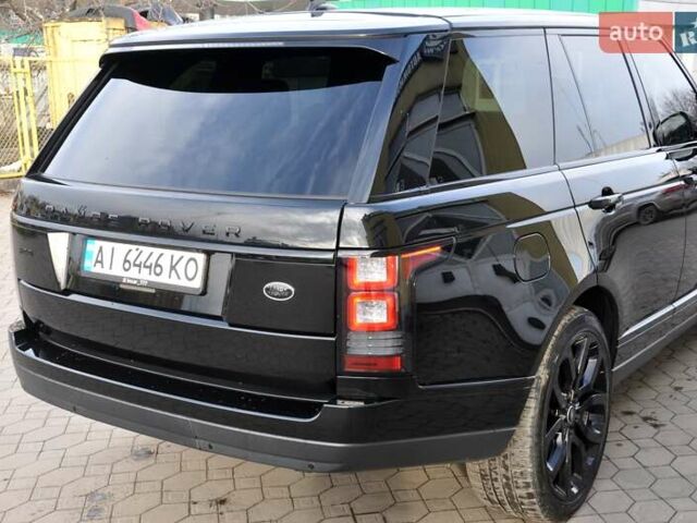 Черный Ленд Ровер Рендж Ровер, объемом двигателя 3 л и пробегом 110 тыс. км за 29500 $, фото 62 на Automoto.ua