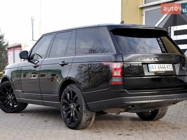 Черный Ленд Ровер Рендж Ровер, объемом двигателя 3 л и пробегом 110 тыс. км за 29500 $, фото 58 на Automoto.ua