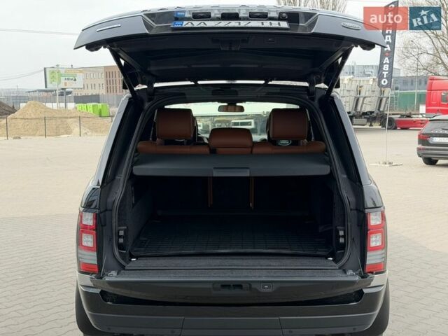 Черный Ленд Ровер Рендж Ровер, объемом двигателя 4.37 л и пробегом 112 тыс. км за 49999 $, фото 47 на Automoto.ua