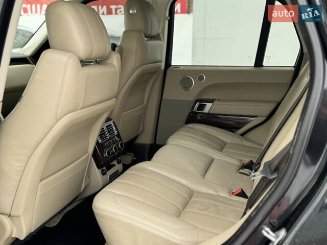 Черный Ленд Ровер Рендж Ровер, объемом двигателя 3 л и пробегом 231 тыс. км за 22500 $, фото 22 на Automoto.ua