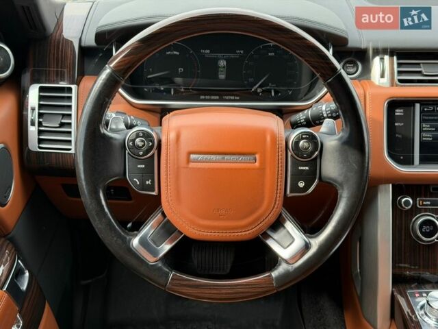 Черный Ленд Ровер Рендж Ровер, объемом двигателя 4.37 л и пробегом 112 тыс. км за 49999 $, фото 59 на Automoto.ua