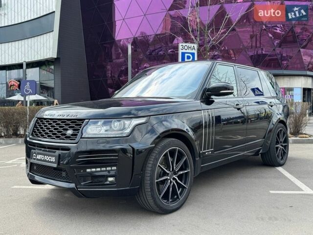 Чорний Ленд Ровер Рендж Ровер, об'ємом двигуна 5 л та пробігом 140 тис. км за 35990 $, фото 3 на Automoto.ua