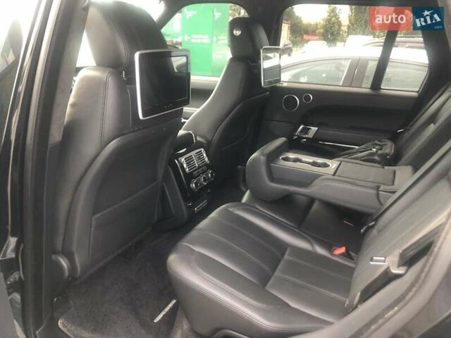 Черный Ленд Ровер Рендж Ровер, объемом двигателя 2.99 л и пробегом 166 тыс. км за 37000 $, фото 1 на Automoto.ua