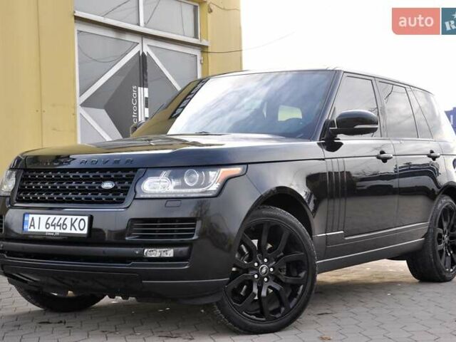 Черный Ленд Ровер Рендж Ровер, объемом двигателя 3 л и пробегом 110 тыс. км за 29500 $, фото 56 на Automoto.ua