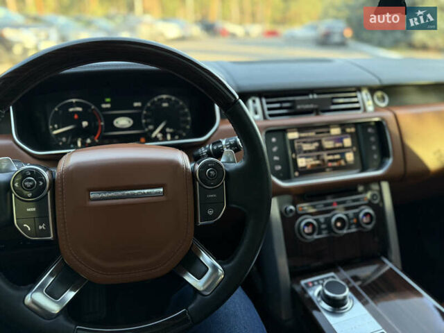 Черный Ленд Ровер Рендж Ровер, объемом двигателя 4.37 л и пробегом 199 тыс. км за 37500 $, фото 9 на Automoto.ua