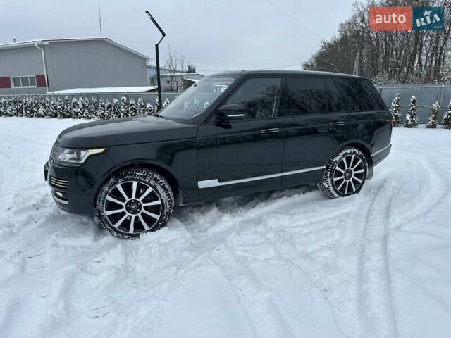 Черный Ленд Ровер Рендж Ровер, объемом двигателя 4.37 л и пробегом 229 тыс. км за 42900 $, фото 53 на Automoto.ua