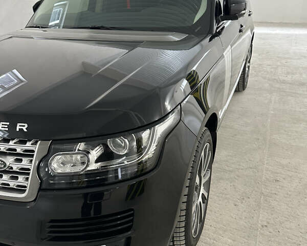 Черный Ленд Ровер Рендж Ровер, объемом двигателя 4.37 л и пробегом 41 тыс. км за 67000 $, фото 13 на Automoto.ua