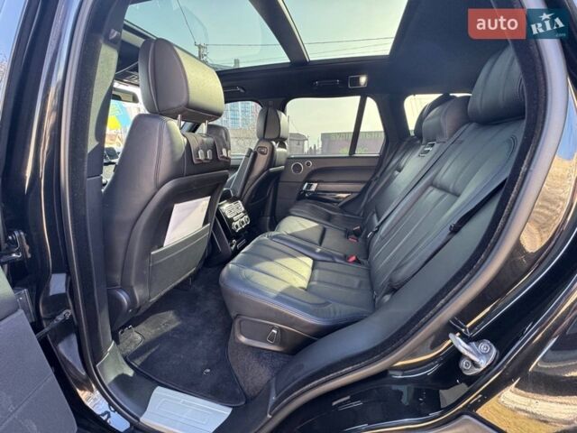 Черный Ленд Ровер Рендж Ровер, объемом двигателя 4.37 л и пробегом 245 тыс. км за 38000 $, фото 10 на Automoto.ua