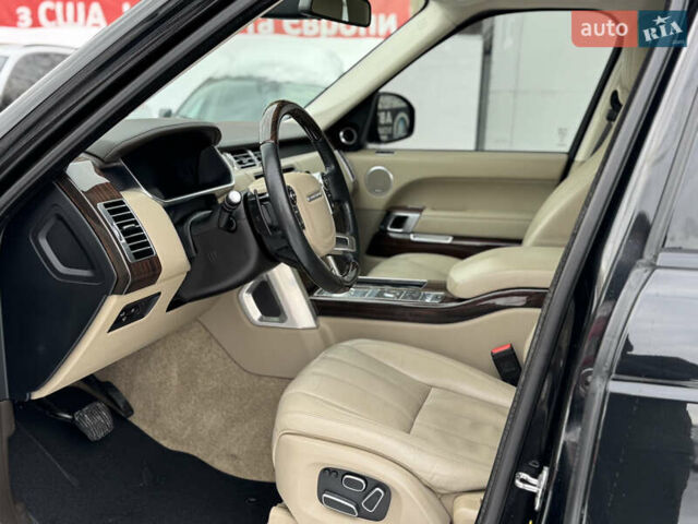 Черный Ленд Ровер Рендж Ровер, объемом двигателя 3 л и пробегом 231 тыс. км за 22500 $, фото 13 на Automoto.ua