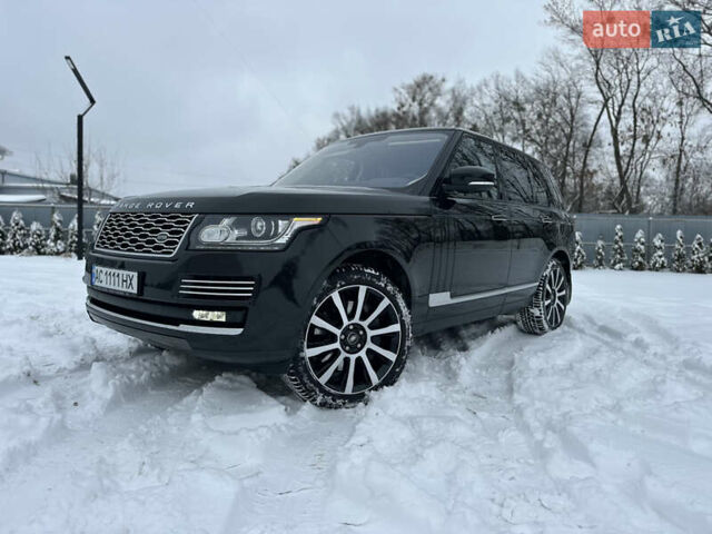 Черный Ленд Ровер Рендж Ровер, объемом двигателя 4.37 л и пробегом 229 тыс. км за 42900 $, фото 68 на Automoto.ua