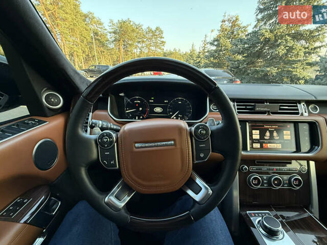 Черный Ленд Ровер Рендж Ровер, объемом двигателя 4.37 л и пробегом 199 тыс. км за 37500 $, фото 26 на Automoto.ua