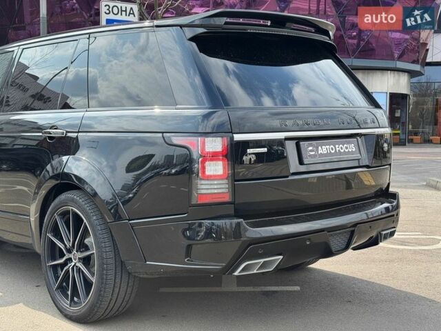 Чорний Ленд Ровер Рендж Ровер, об'ємом двигуна 5 л та пробігом 140 тис. км за 35990 $, фото 5 на Automoto.ua