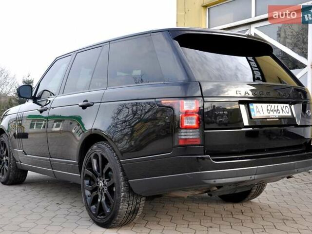 Черный Ленд Ровер Рендж Ровер, объемом двигателя 3 л и пробегом 110 тыс. км за 29500 $, фото 11 на Automoto.ua
