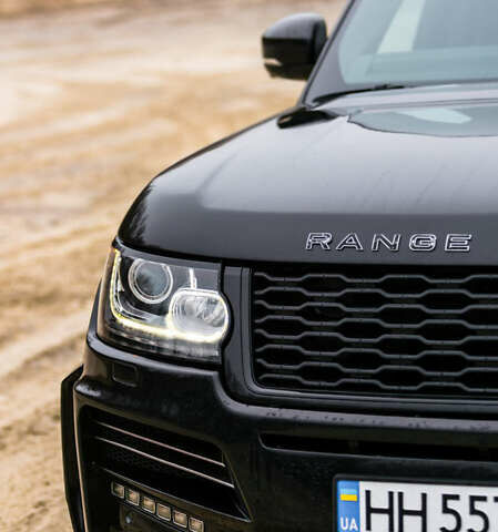 Черный Ленд Ровер Рендж Ровер, объемом двигателя 5 л и пробегом 129 тыс. км за 50000 $, фото 1 на Automoto.ua