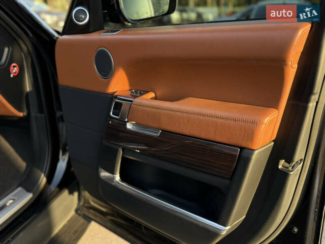 Черный Ленд Ровер Рендж Ровер, объемом двигателя 4.37 л и пробегом 199 тыс. км за 37500 $, фото 24 на Automoto.ua