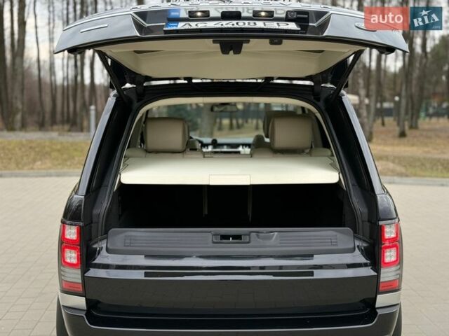 Черный Ленд Ровер Рендж Ровер, объемом двигателя 3 л и пробегом 179 тыс. км за 34900 $, фото 131 на Automoto.ua