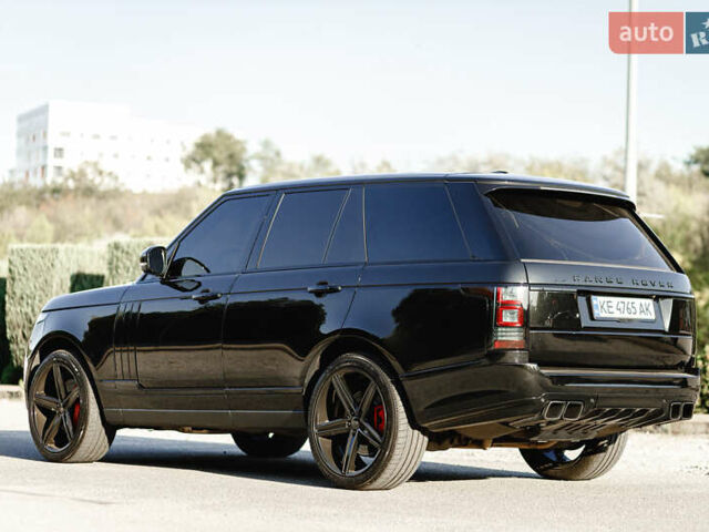 Чорний Ленд Ровер Рендж Ровер, об'ємом двигуна 5 л та пробігом 106 тис. км за 44900 $, фото 15 на Automoto.ua