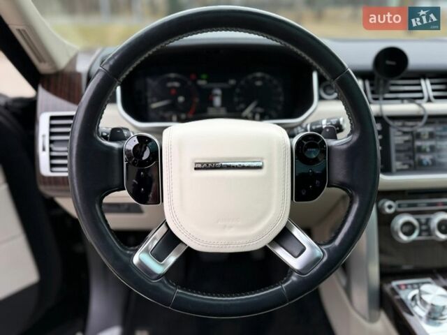 Черный Ленд Ровер Рендж Ровер, объемом двигателя 3 л и пробегом 179 тыс. км за 34900 $, фото 108 на Automoto.ua