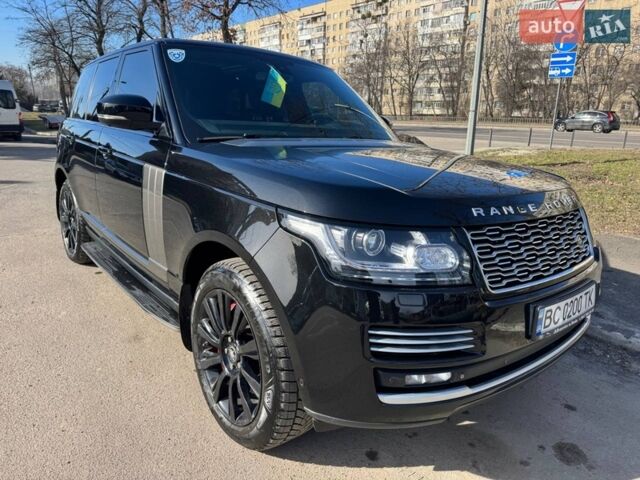 Черный Ленд Ровер Рендж Ровер, объемом двигателя 4.37 л и пробегом 245 тыс. км за 38000 $, фото 16 на Automoto.ua