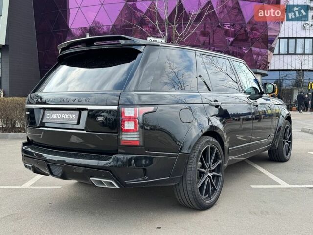 Чорний Ленд Ровер Рендж Ровер, об'ємом двигуна 5 л та пробігом 140 тис. км за 35990 $, фото 7 на Automoto.ua
