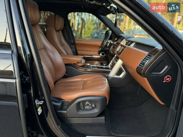 Черный Ленд Ровер Рендж Ровер, объемом двигателя 4.37 л и пробегом 199 тыс. км за 37500 $, фото 25 на Automoto.ua