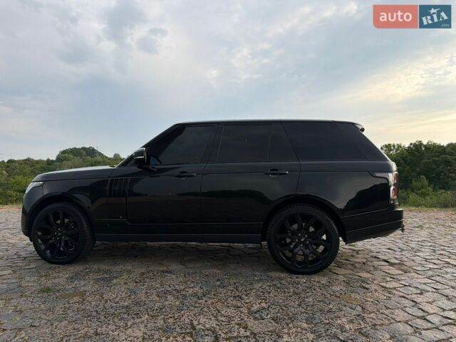 Чорний Ленд Ровер Рендж Ровер, об'ємом двигуна 3 л та пробігом 181 тис. км за 28500 $, фото 16 на Automoto.ua