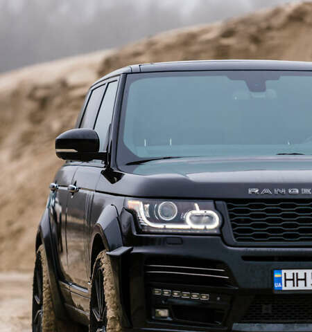 Черный Ленд Ровер Рендж Ровер, объемом двигателя 5 л и пробегом 129 тыс. км за 50000 $, фото 9 на Automoto.ua