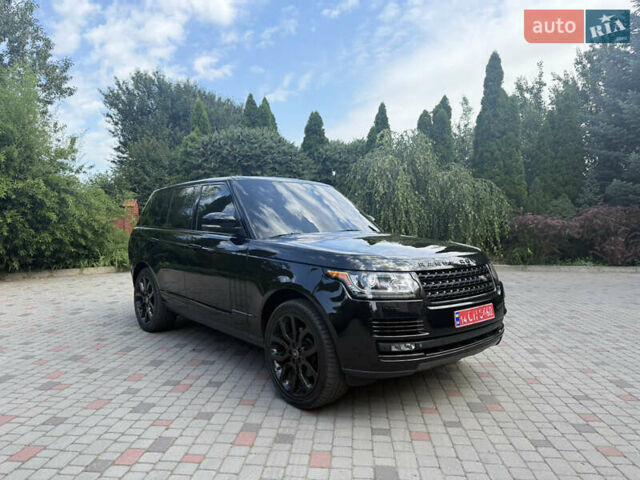 Чорний Ленд Ровер Рендж Ровер, об'ємом двигуна 3 л та пробігом 248 тис. км за 25900 $, фото 1 на Automoto.ua
