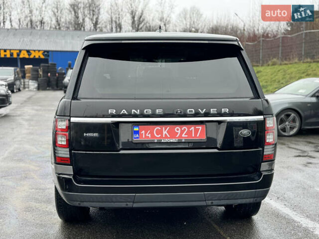 Черный Ленд Ровер Рендж Ровер, объемом двигателя 3 л и пробегом 195 тыс. км за 20800 $, фото 8 на Automoto.ua