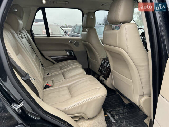 Черный Ленд Ровер Рендж Ровер, объемом двигателя 3 л и пробегом 195 тыс. км за 20800 $, фото 20 на Automoto.ua