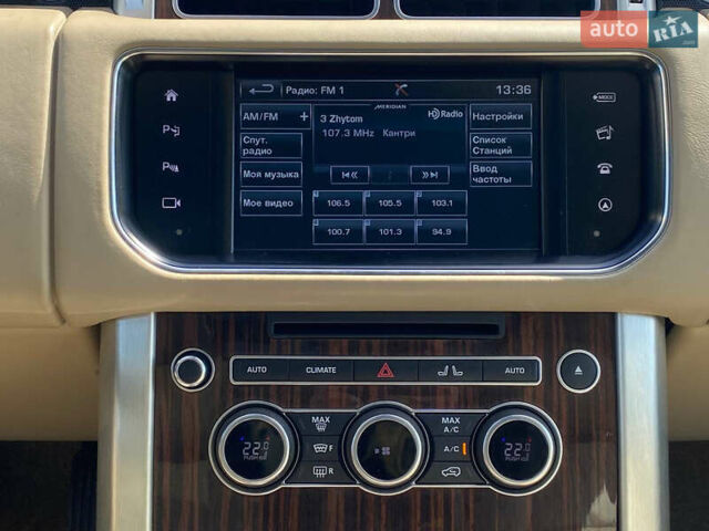 Черный Ленд Ровер Рендж Ровер, объемом двигателя 2.99 л и пробегом 37 тыс. км за 39900 $, фото 16 на Automoto.ua