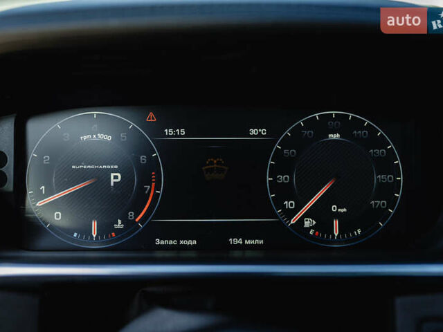 Чорний Ленд Ровер Рендж Ровер, об'ємом двигуна 5 л та пробігом 106 тис. км за 44900 $, фото 10 на Automoto.ua