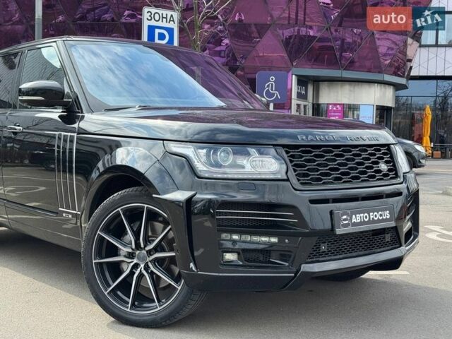 Чорний Ленд Ровер Рендж Ровер, об'ємом двигуна 5 л та пробігом 140 тис. км за 35990 $, фото 1 на Automoto.ua