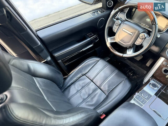 Черный Ленд Ровер Рендж Ровер, объемом двигателя 3 л и пробегом 110 тыс. км за 31500 $, фото 17 на Automoto.ua