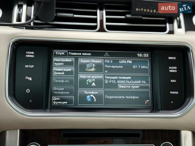 Черный Ленд Ровер Рендж Ровер, объемом двигателя 3 л и пробегом 179 тыс. км за 34900 $, фото 171 на Automoto.ua