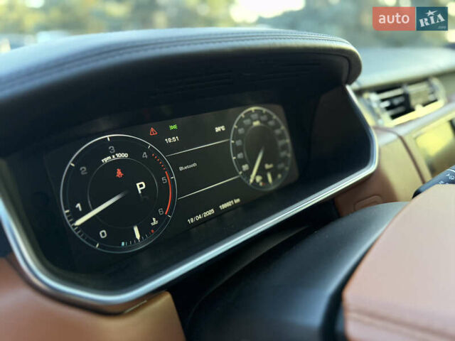 Черный Ленд Ровер Рендж Ровер, объемом двигателя 4.37 л и пробегом 199 тыс. км за 37500 $, фото 14 на Automoto.ua