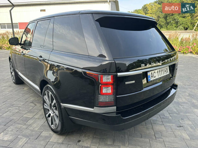 Черный Ленд Ровер Рендж Ровер, объемом двигателя 4.37 л и пробегом 229 тыс. км за 42900 $, фото 16 на Automoto.ua