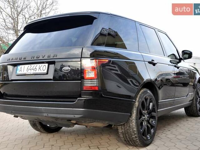 Черный Ленд Ровер Рендж Ровер, объемом двигателя 3 л и пробегом 110 тыс. км за 29500 $, фото 7 на Automoto.ua