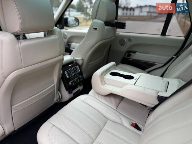 Черный Ленд Ровер Рендж Ровер, объемом двигателя 3 л и пробегом 179 тыс. км за 34900 $, фото 80 на Automoto.ua