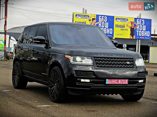 Чорний Ленд Ровер Рендж Ровер, об'ємом двигуна 3 л та пробігом 124 тис. км за 35000 $, фото 1 на Automoto.ua