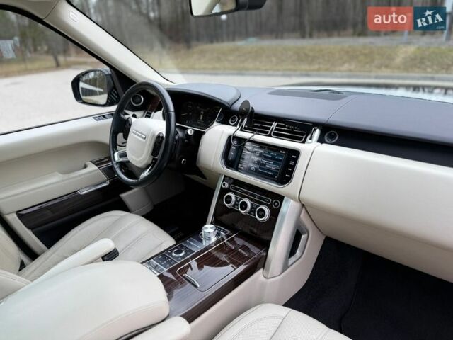 Черный Ленд Ровер Рендж Ровер, объемом двигателя 3 л и пробегом 179 тыс. км за 34900 $, фото 38 на Automoto.ua