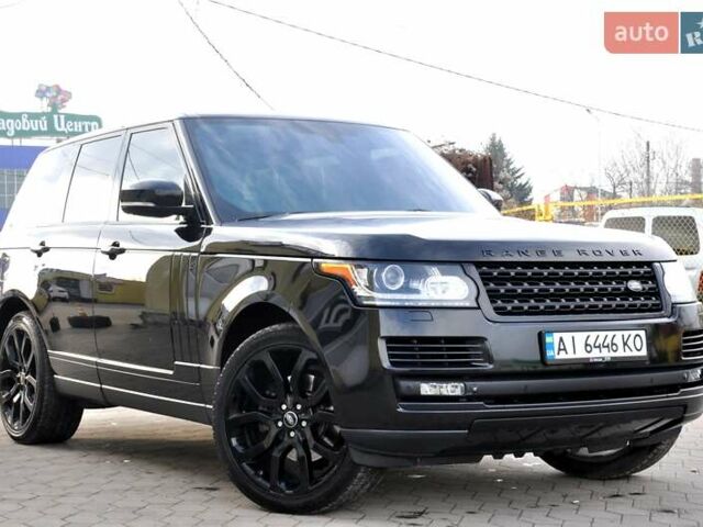 Черный Ленд Ровер Рендж Ровер, объемом двигателя 3 л и пробегом 110 тыс. км за 29500 $, фото 59 на Automoto.ua